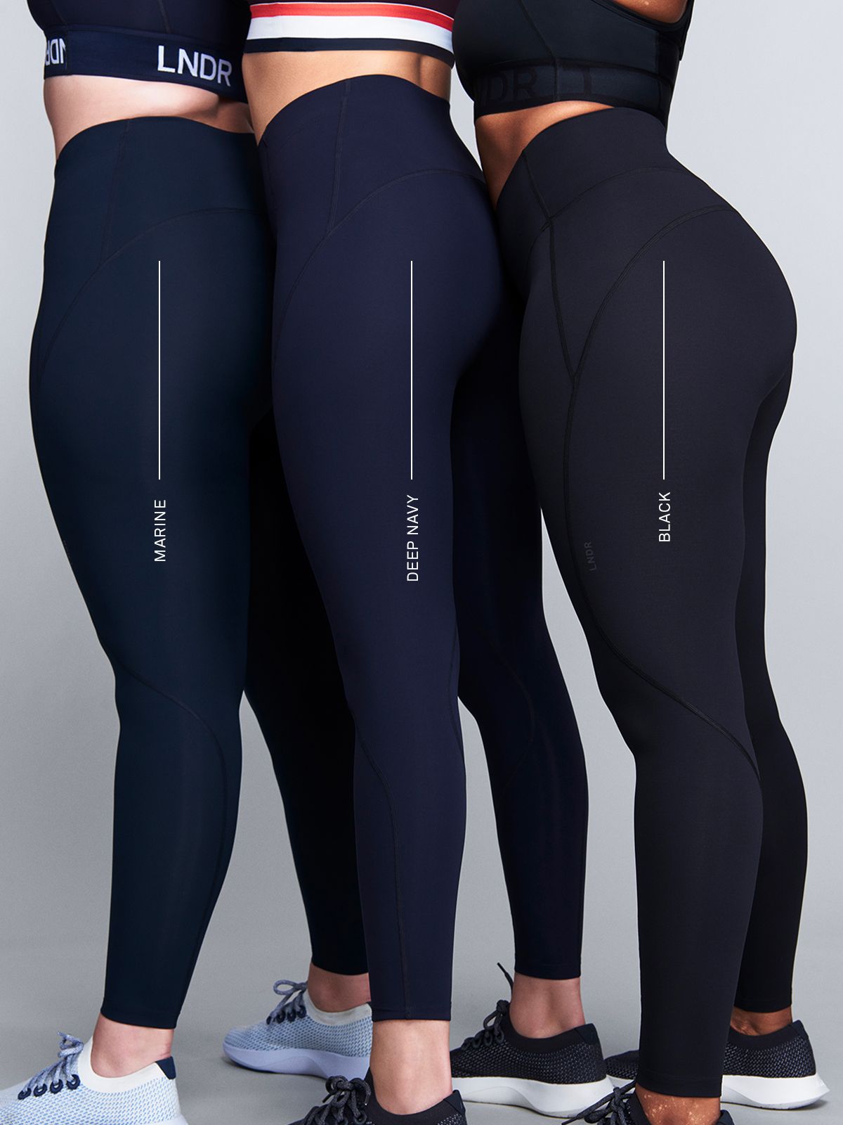 Womens limitless pocket high waisted cropped length black leggings 8