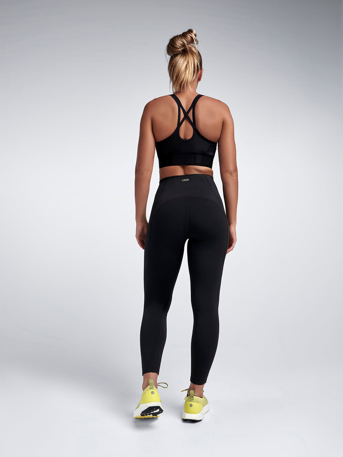 Womens obsession pocket high waisted ankle length black leggings 6