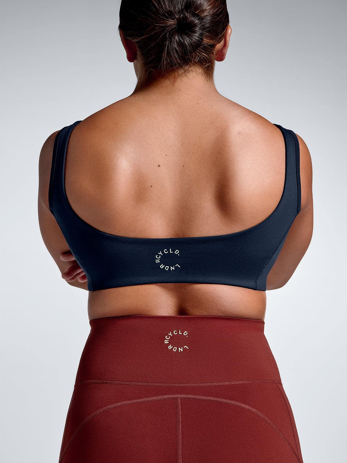 Womens obsession marine blue sports bra 6