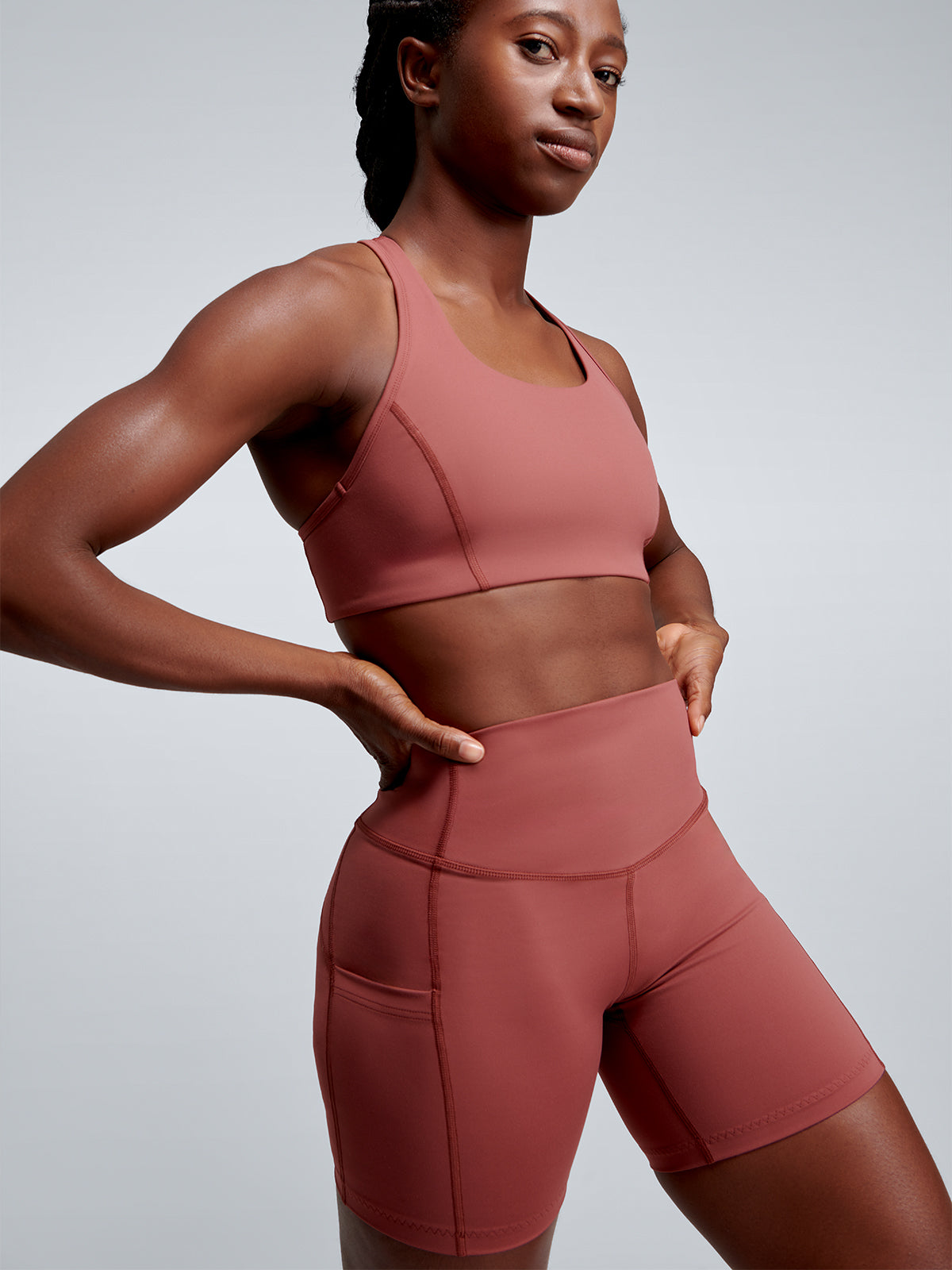 THE SUNDAY SOUL Recycled Sports Bra Red Clay – LNDR US