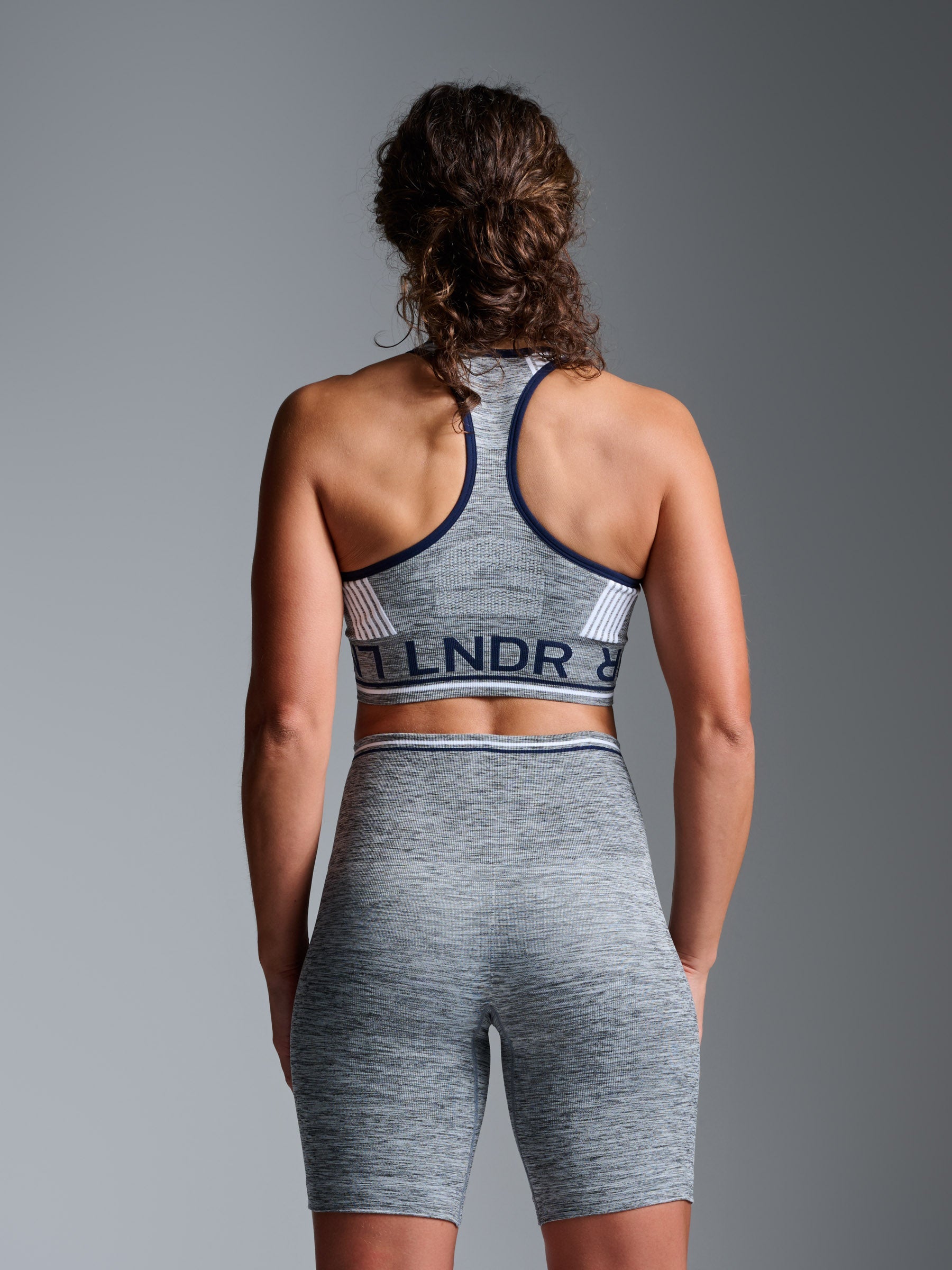 AERO DYNAMIC Sports Bra Grey Marl