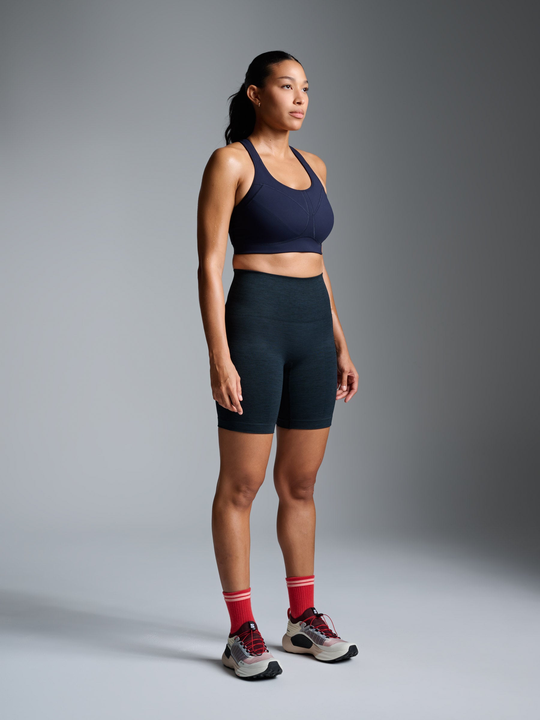LOCKED + LOADED Sports Bra Deep Navy