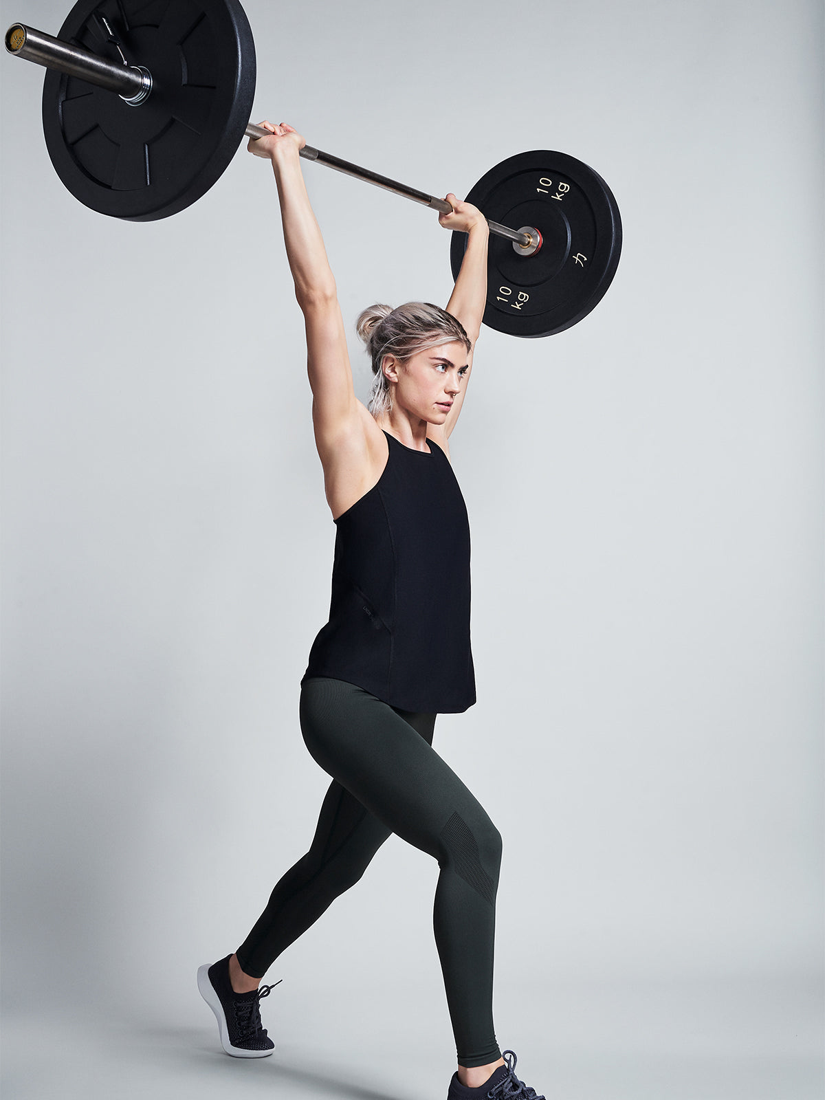 Womens black air tank top 7