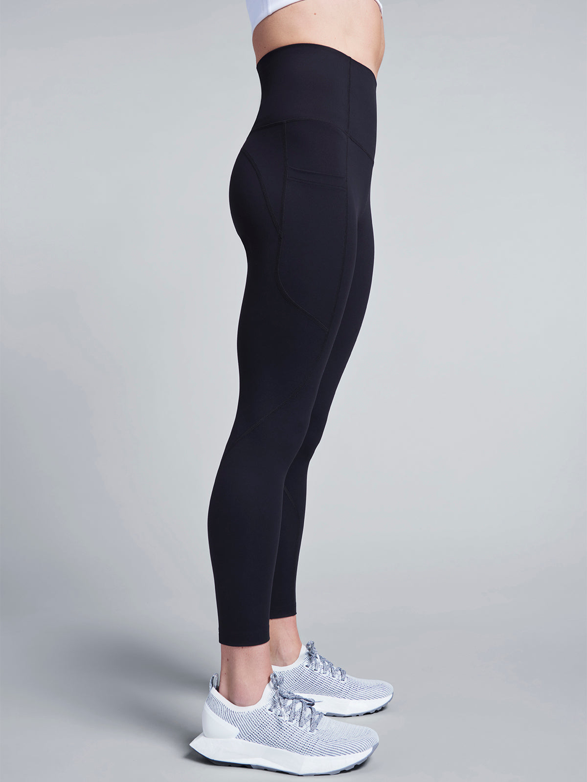 Soft Touch Sculpting Hold Leggings Black, High-Waisted