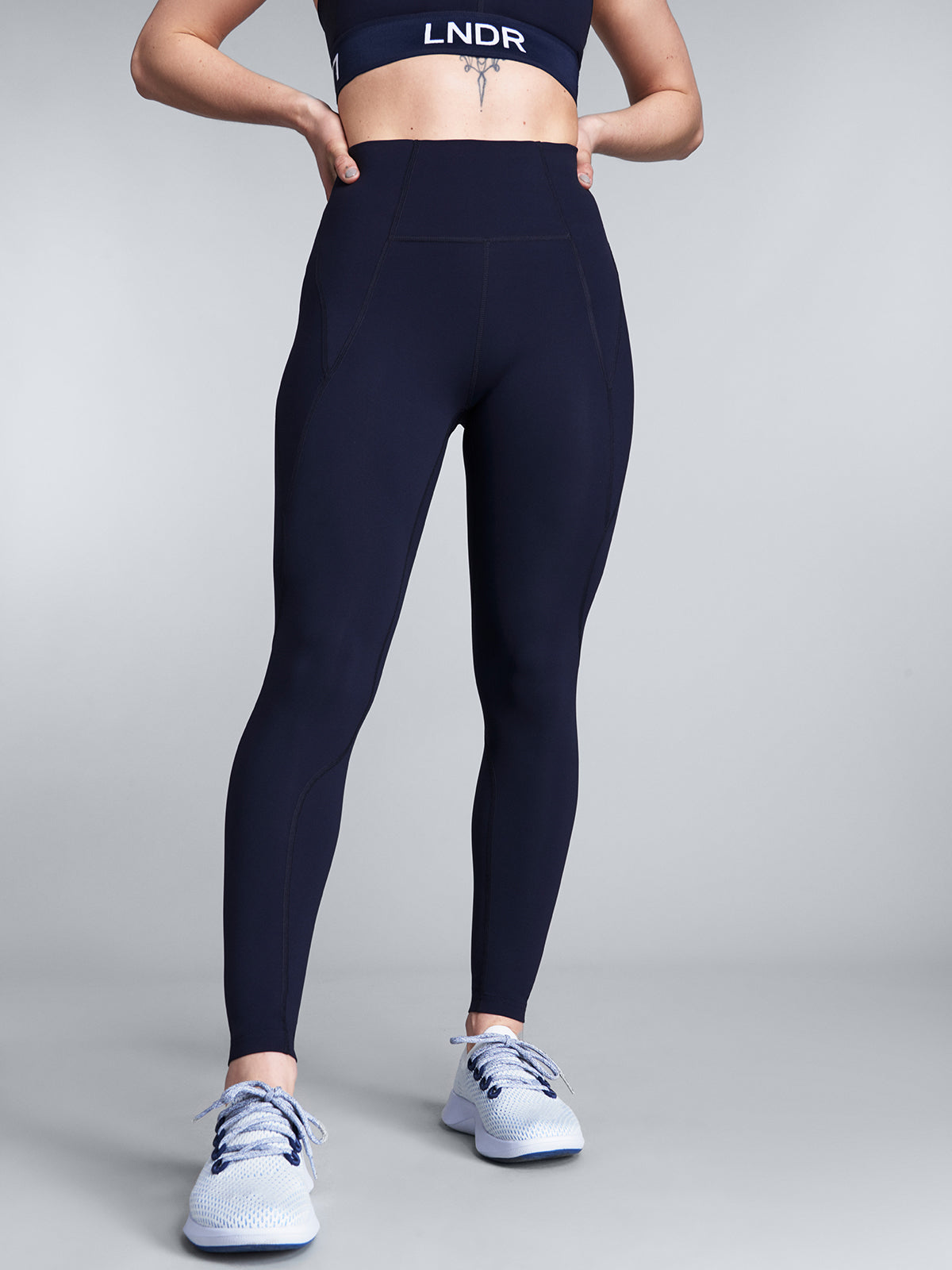 Dark navy blue leggings best sale