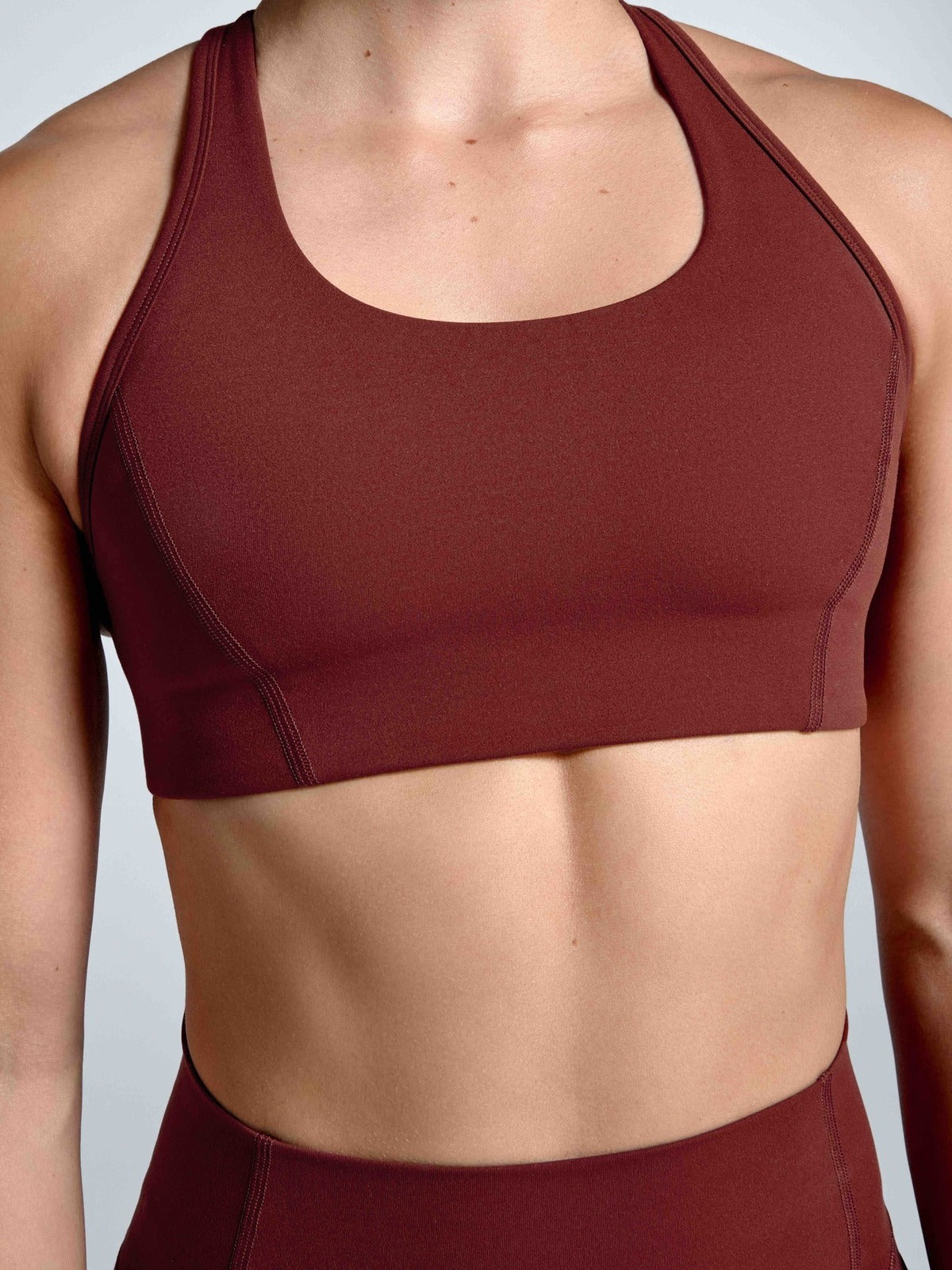 FATAL ATTRACTION Sports Bra Rust