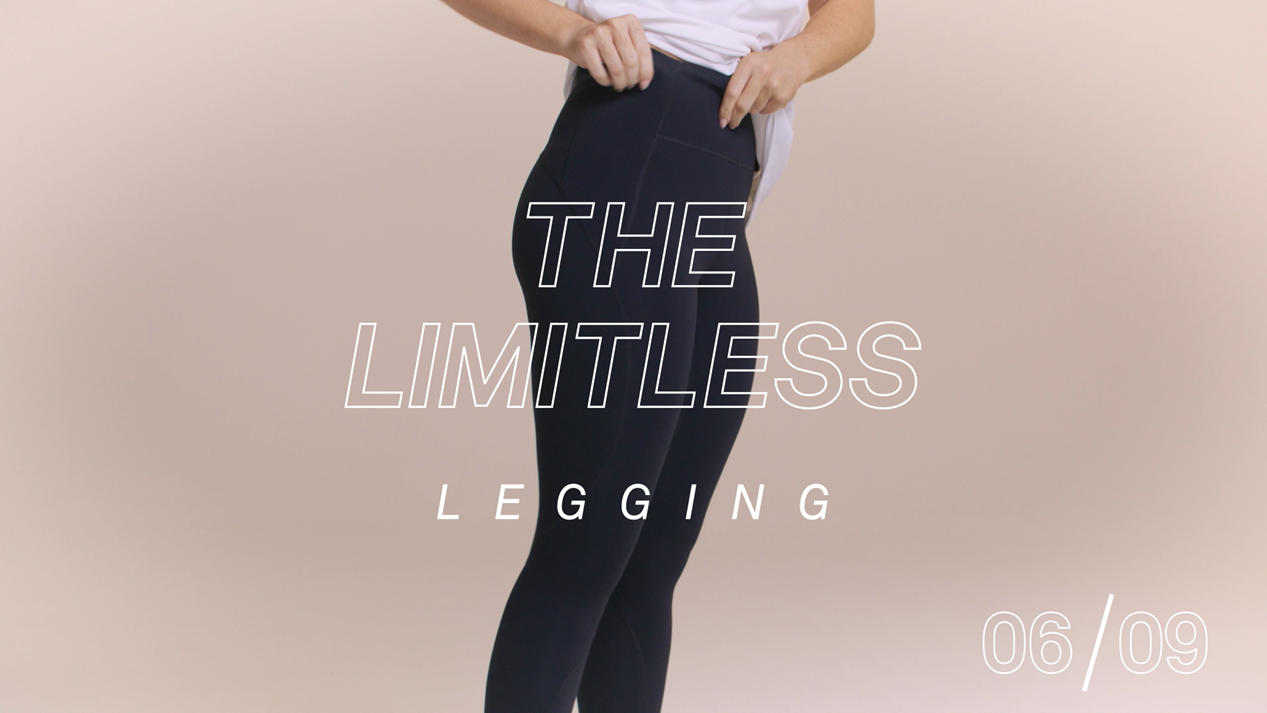 Lndr LNDR Women's Navy Contour 7/8 Length High Rise Leggings #AL657 NWT