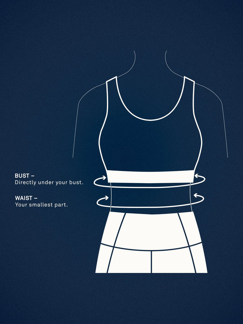 Size_Don't know / Measurements_Measure your bust and waist to see which model your measurements are closest to.