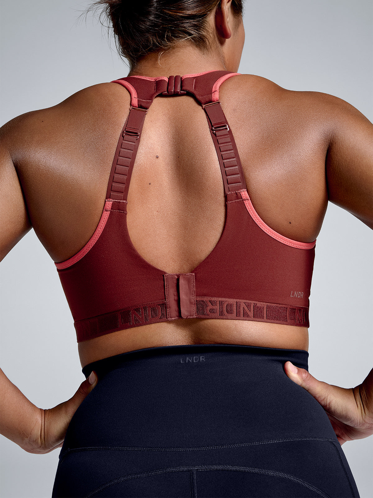 LOCKED + LOADED Sports Bra Rust