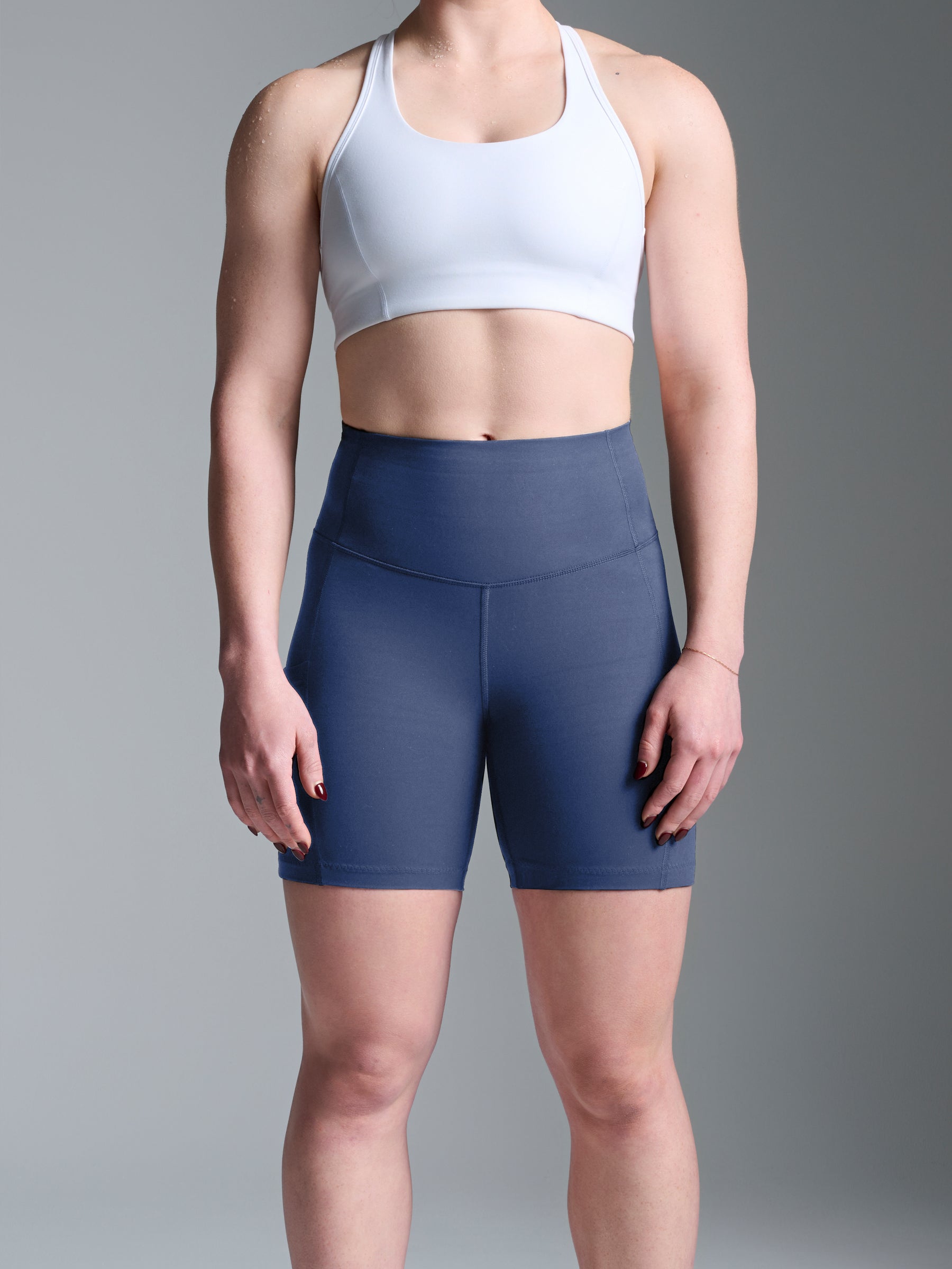 FATAL ATTRACTION 6 Bike Short Blue Carbon