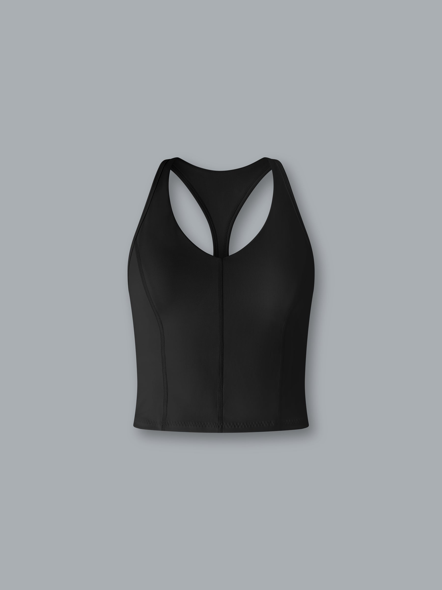 FEMME FATALE Longline Bra Black