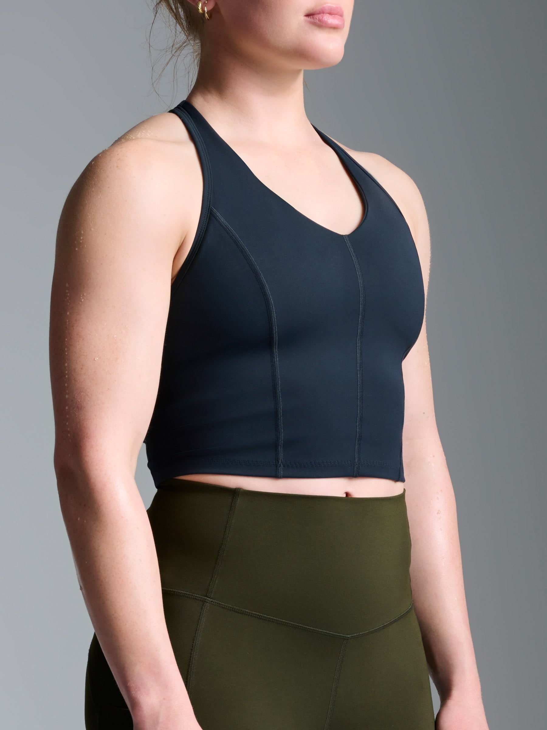 FEMME FATALE Longline Bra Marine