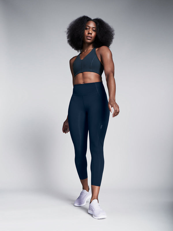 Limitless Full Length Legging In Grey Marl by LNDR at ORCHARD MILE